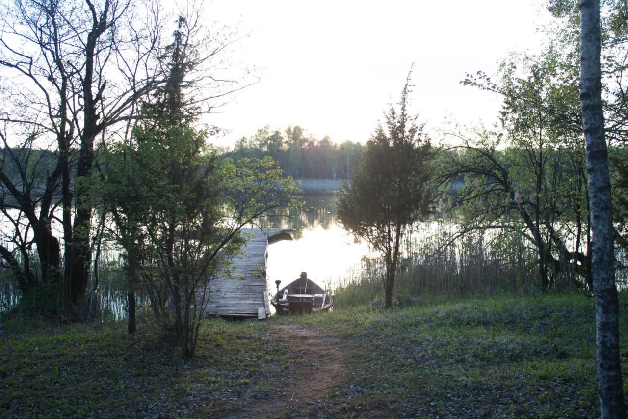 Лоджи Cozy remote cabin on a lakeshore Kučiūnai-26