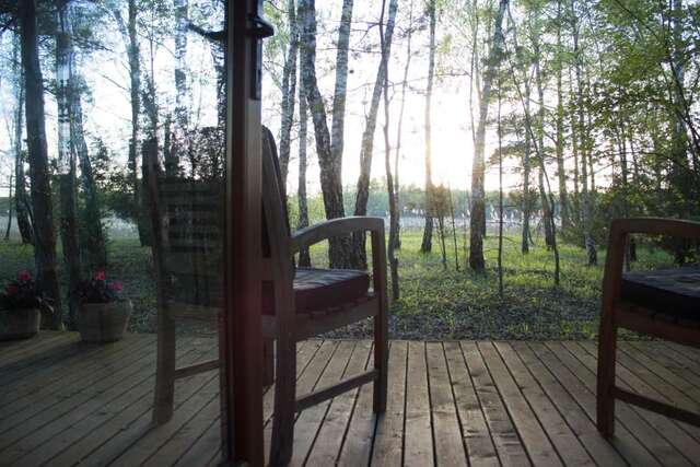 Лоджи Cozy remote cabin on a lakeshore Kučiūnai-46